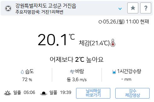 위 그림은 사진 입니다. 아래 본문 내용에서 날씨 상황을 정확히 알 수 있습니다.