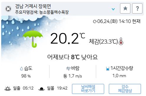 위 그림은 사진 입니다. 아래 본문 내용에서 날씨 상황을 정확히 알 수 있습니다.