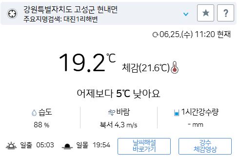 위 그림은 사진 입니다. 아래 본문 내용에서 날씨 상황을 정확히 알 수 있습니다.