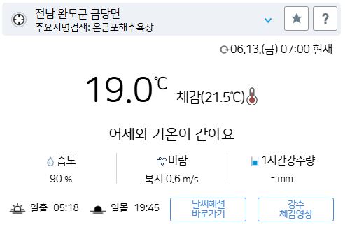 위 그림은 사진 입니다. 아래 본문 내용에서 날씨 상황을 정확히 알 수 있습니다.